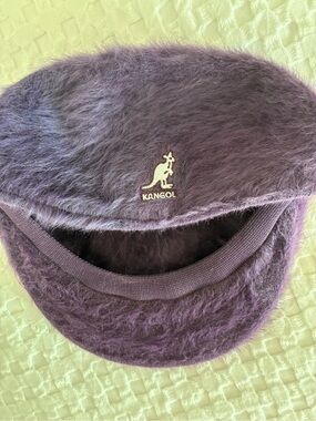 Kangol Plum Angora Furgora Casual Cap